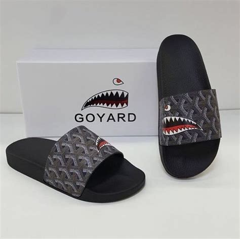 goyard flip flops